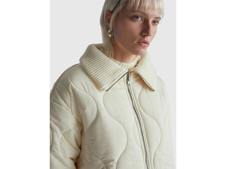 quilted nylon jacket