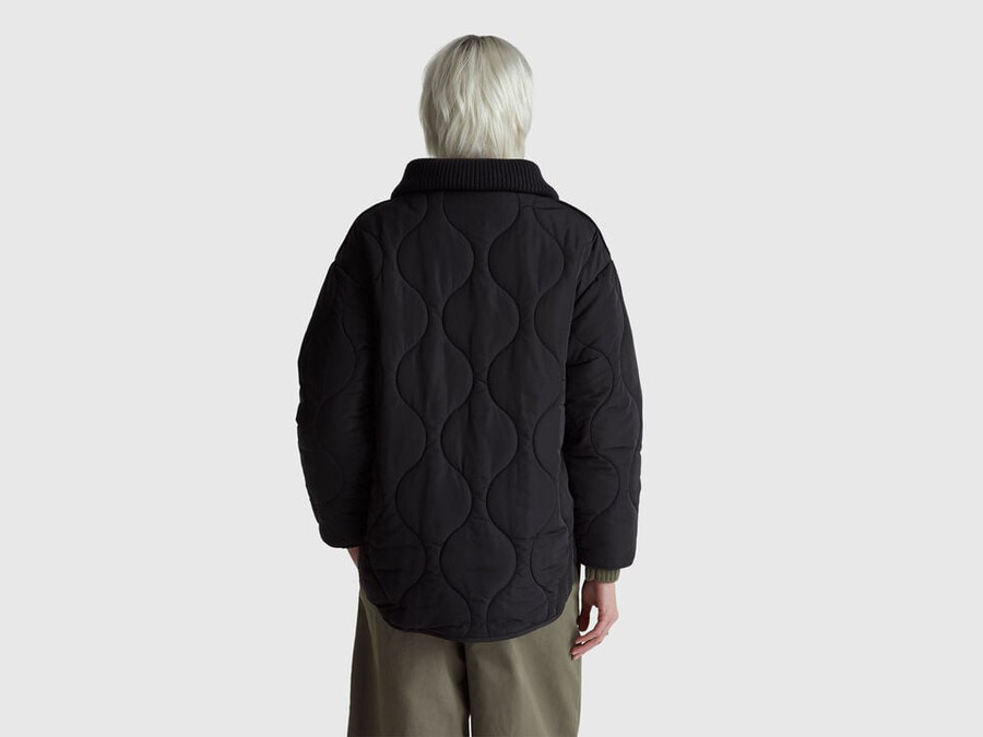 quilted nylon jacket