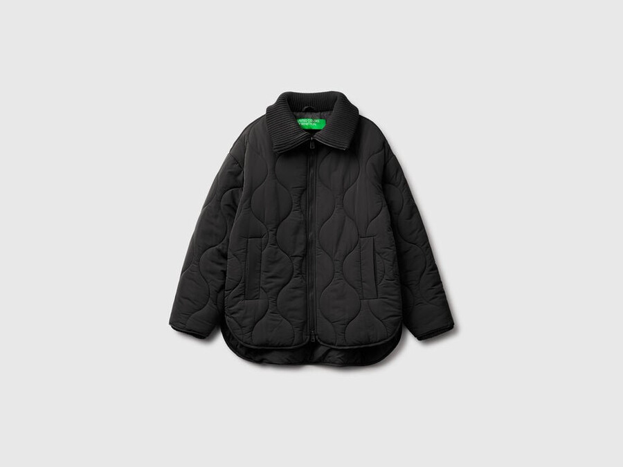 quilted nylon jacket