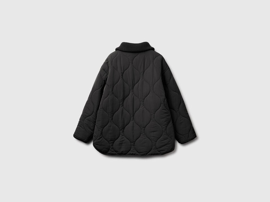 quilted nylon jacket