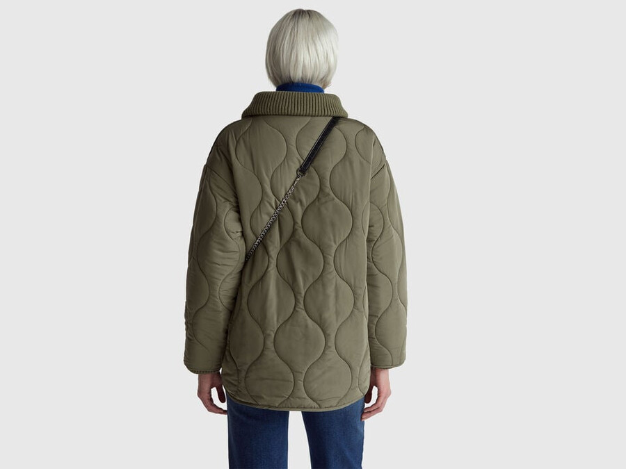 quilted nylon jacket