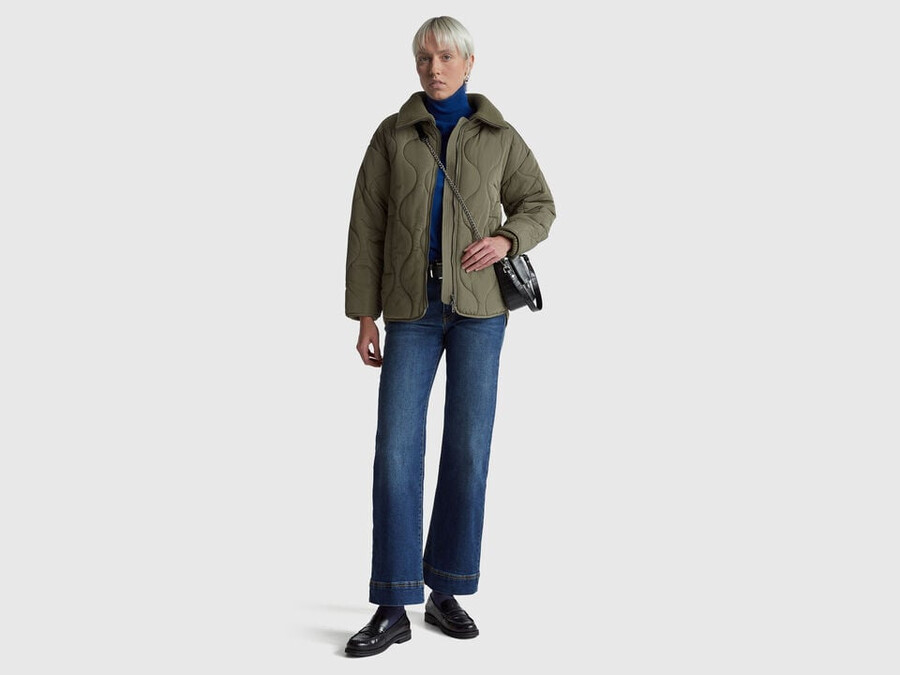 quilted nylon jacket