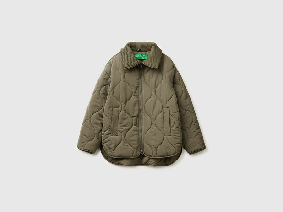 quilted nylon jacket