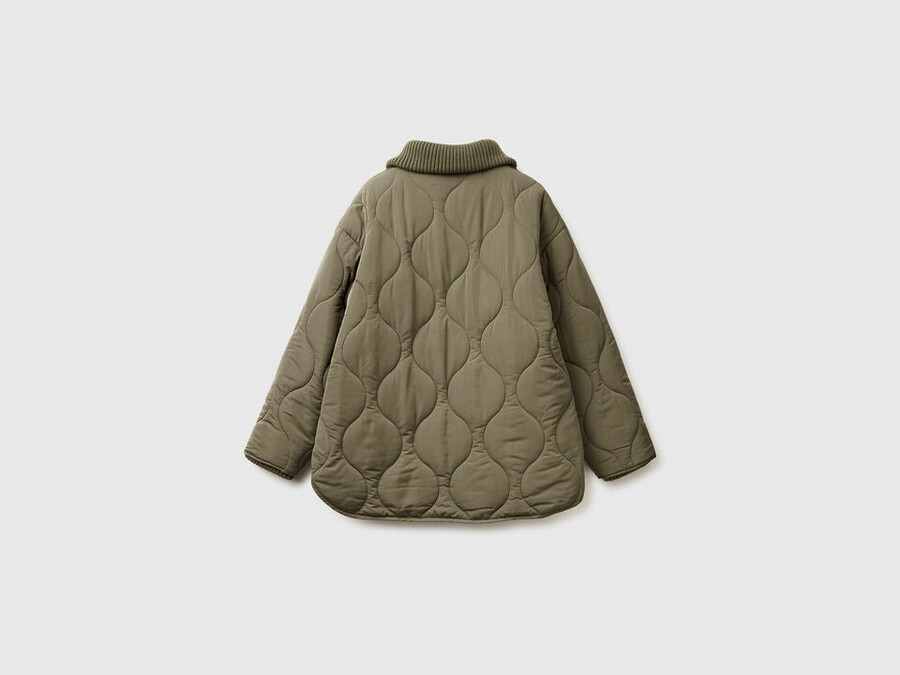 quilted nylon jacket