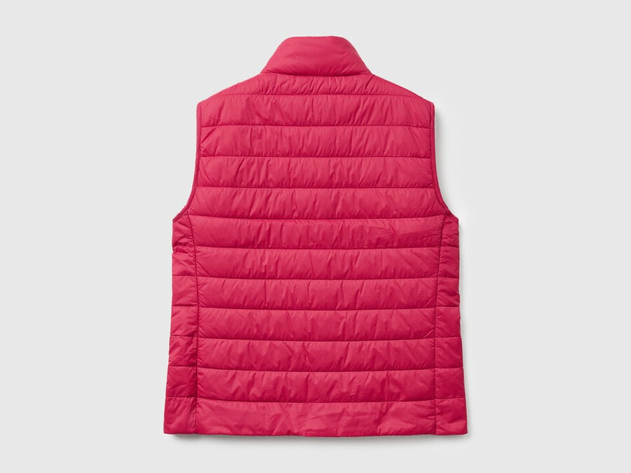 slim fit padded vest