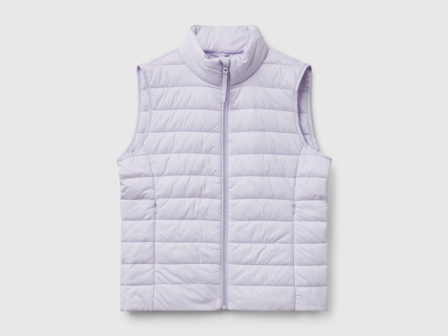slim fit padded vest