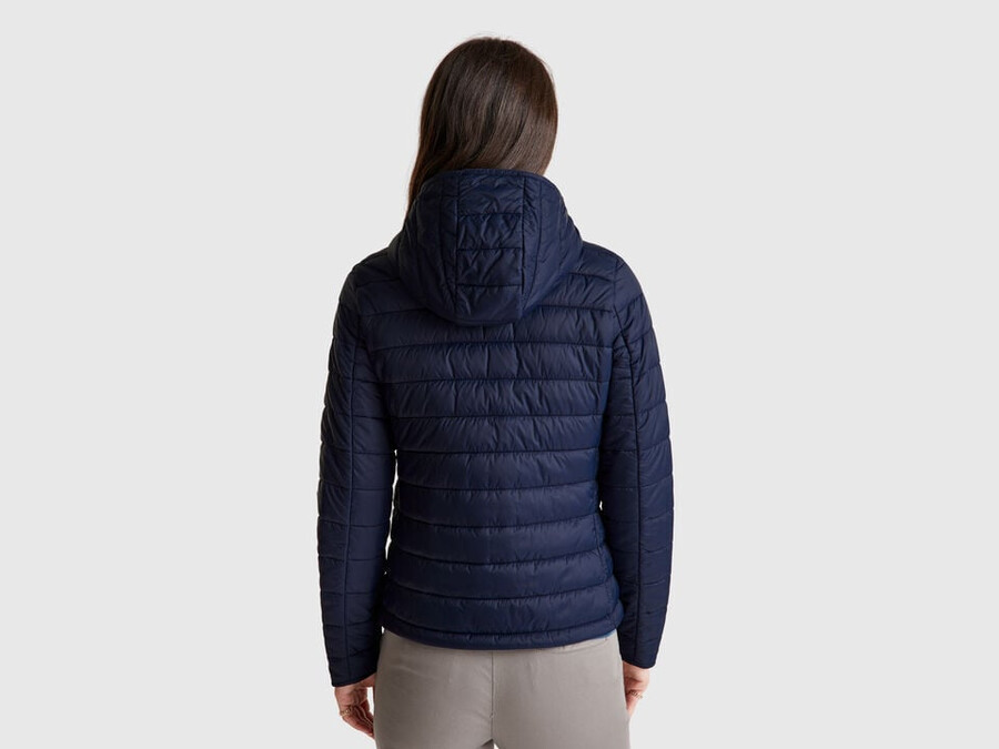 slim fit padded jacket