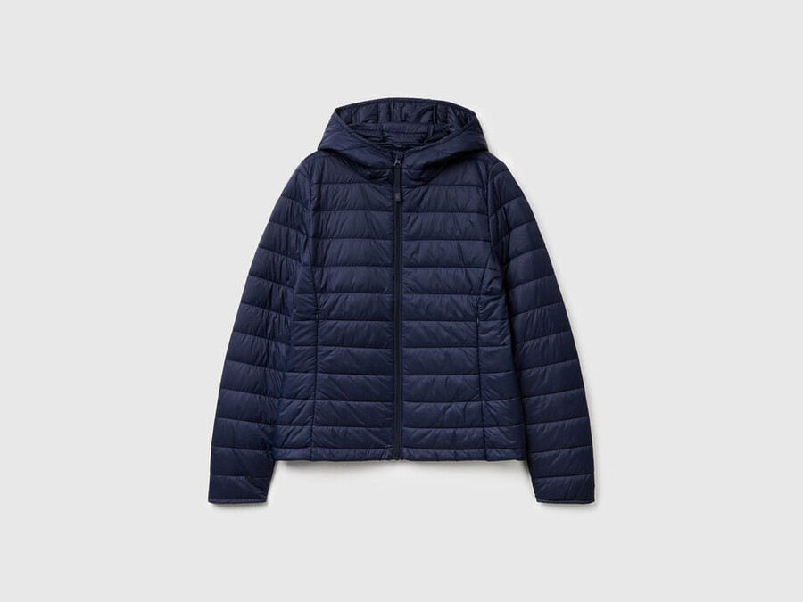 slim fit padded jacket
