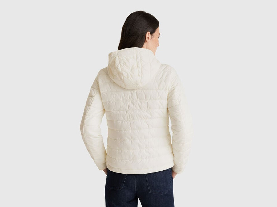 slim fit padded jacket