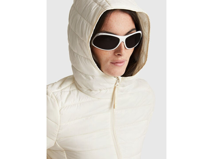 slim fit padded jacket