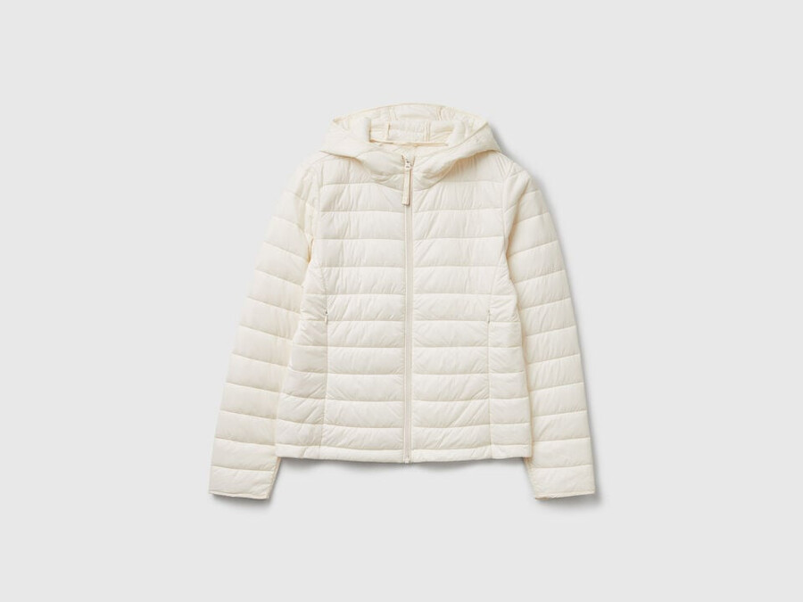 slim fit padded jacket