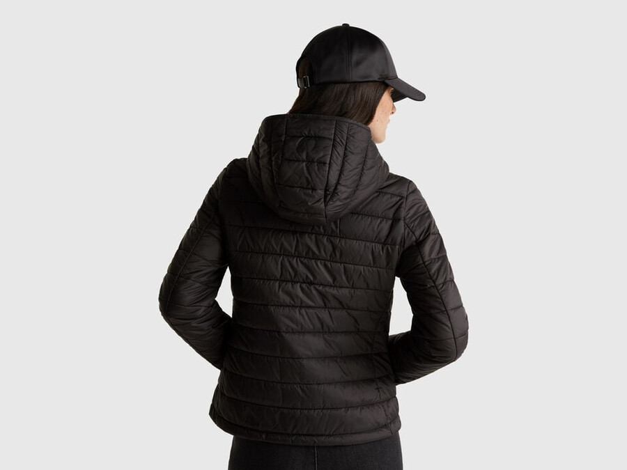 slim fit padded jacket