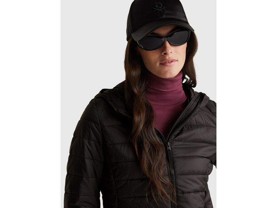 slim fit padded jacket
