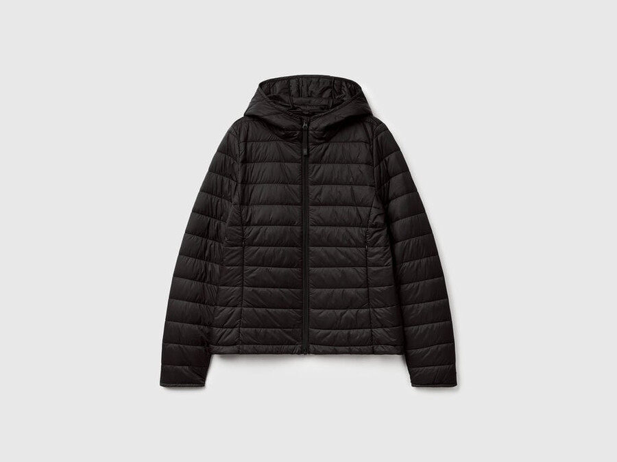 slim fit padded jacket