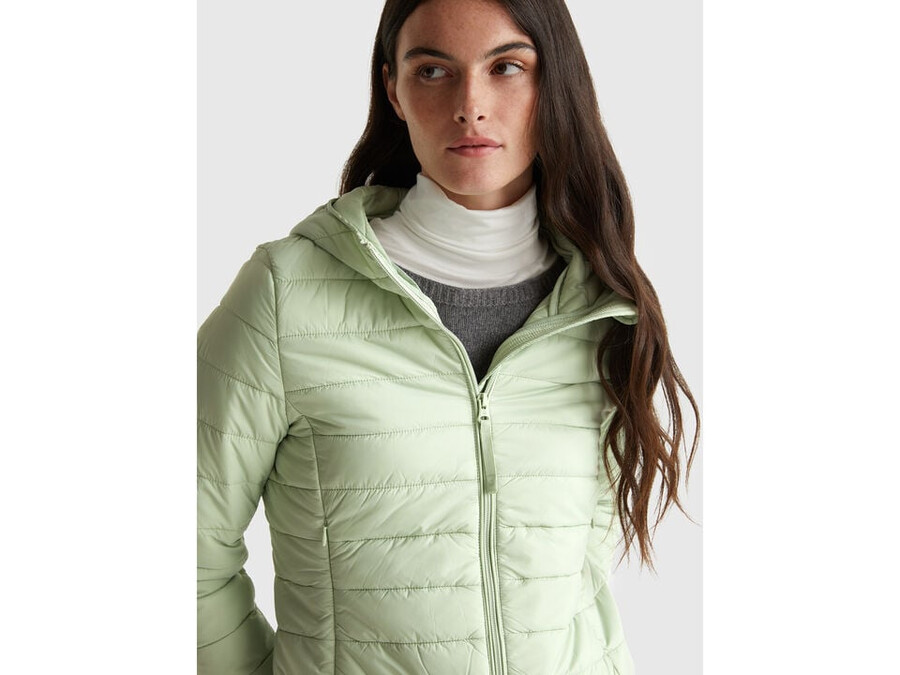 slim fit padded jacket