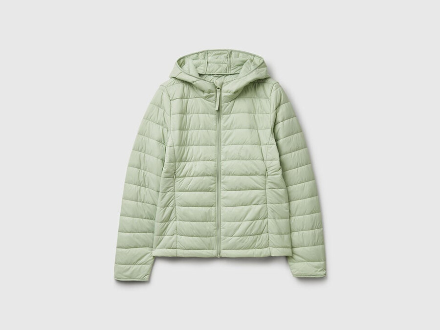 slim fit padded jacket