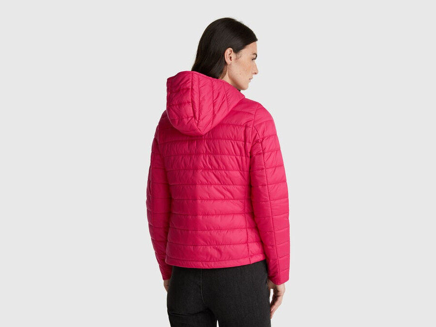 slim fit padded jacket