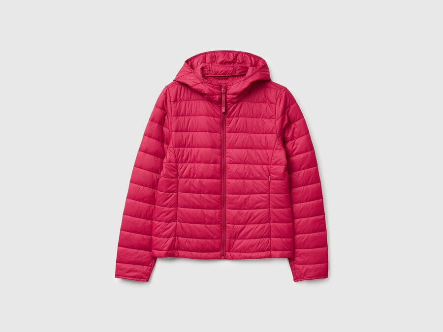 slim fit padded jacket