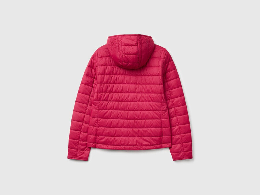 slim fit padded jacket