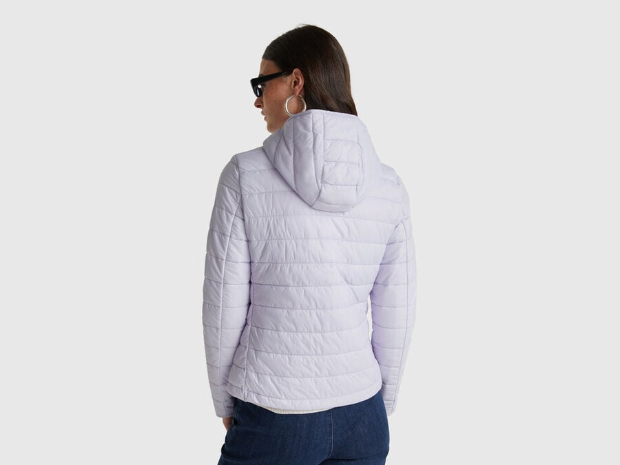 slim fit padded jacket