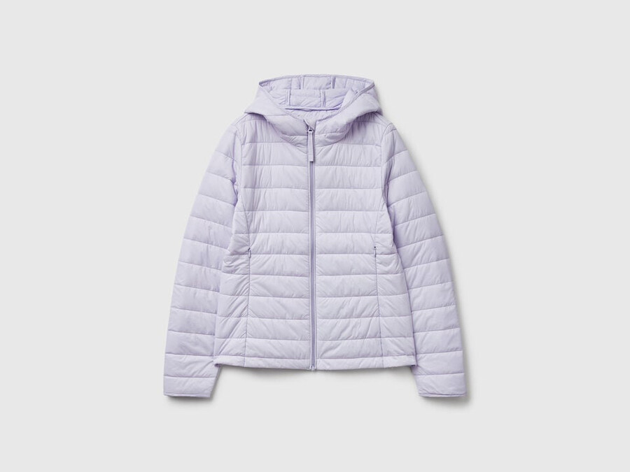 slim fit padded jacket
