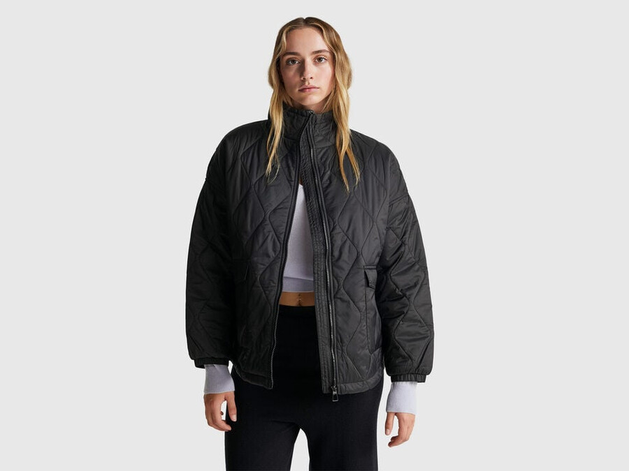 quilted nylon jacket