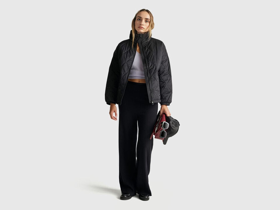quilted nylon jacket