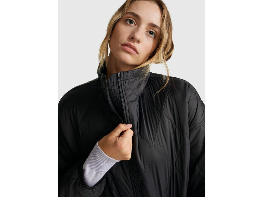 quilted nylon jacket