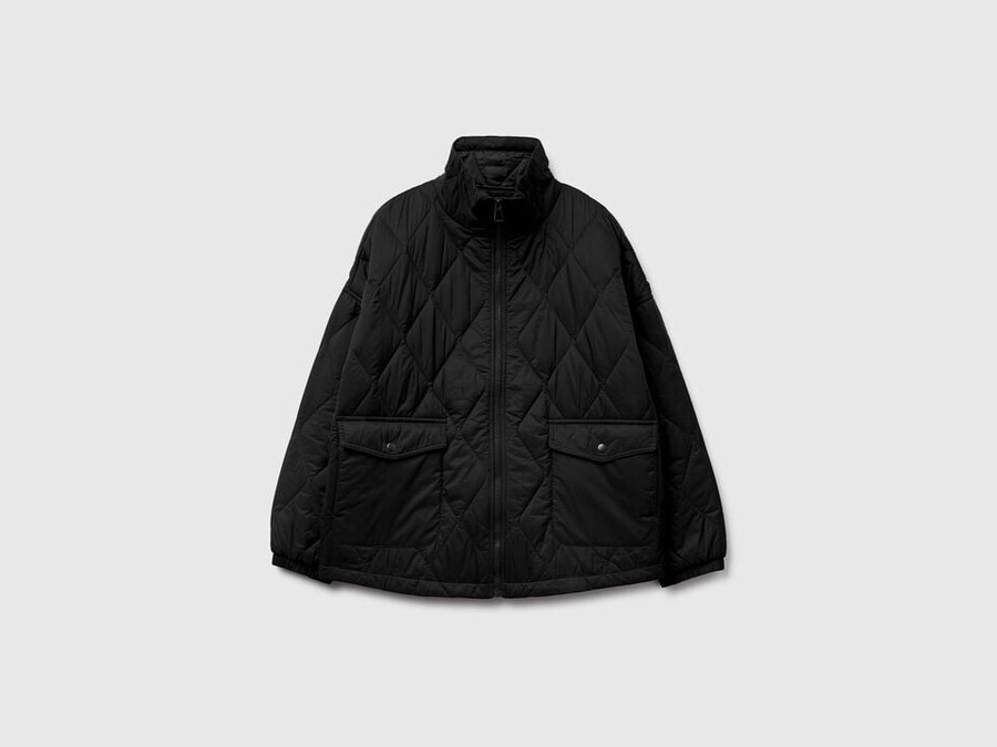 quilted nylon jacket