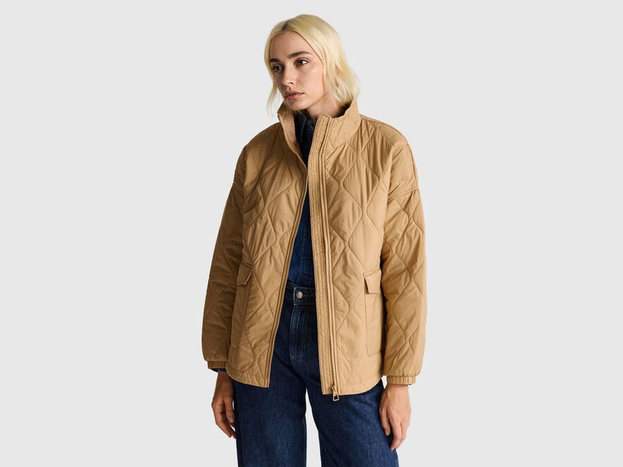 quilted nylon jacket