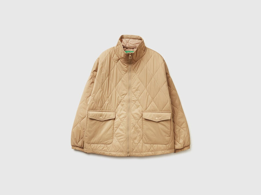 quilted nylon jacket