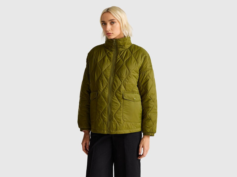 quilted nylon jacket
