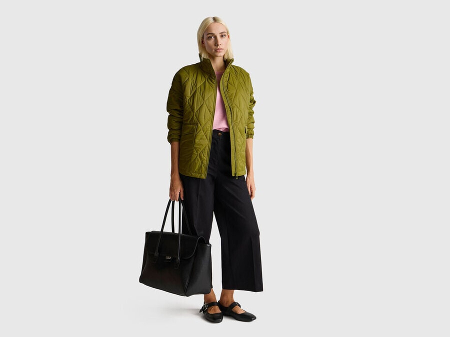 quilted nylon jacket