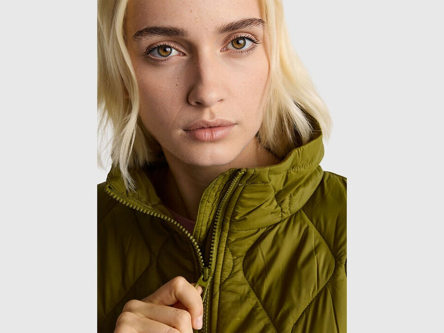 quilted nylon jacket