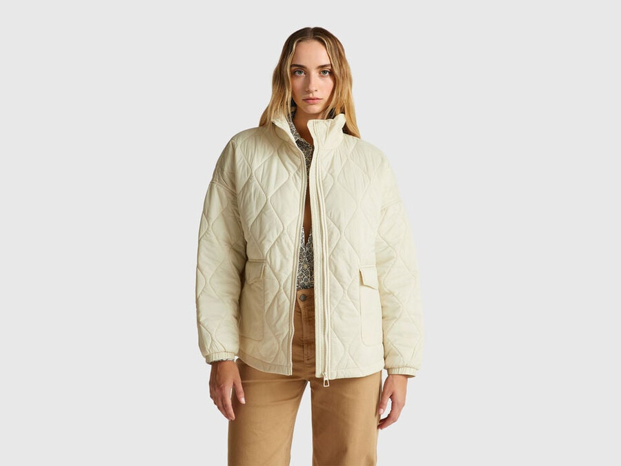 quilted nylon jacket
