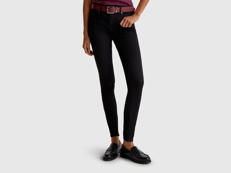 skinny fit push up jeans