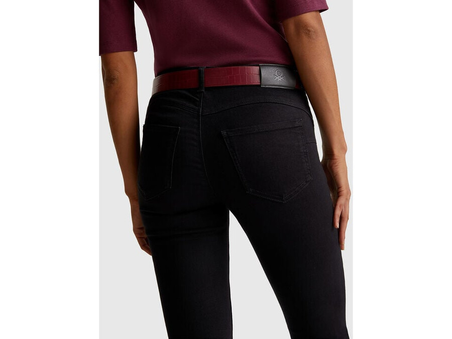 skinny fit push up jeans