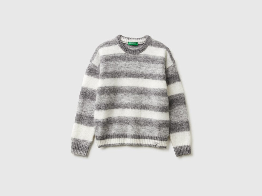 sweater in wool and alpaca blend