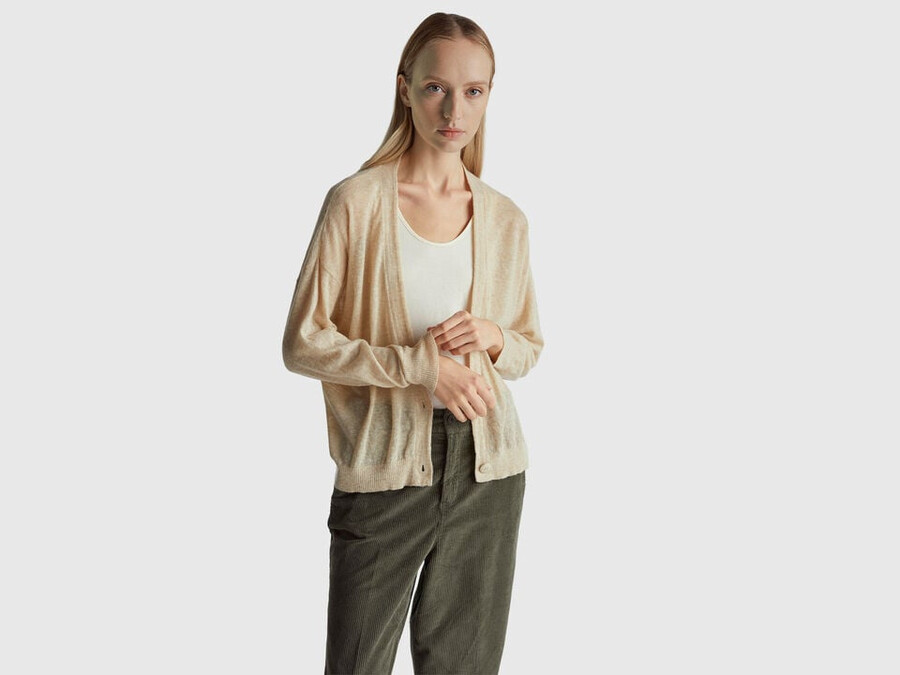 light cardigan in alpaca blend