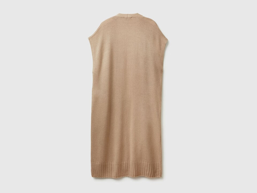 long cardigan in cashmere blend