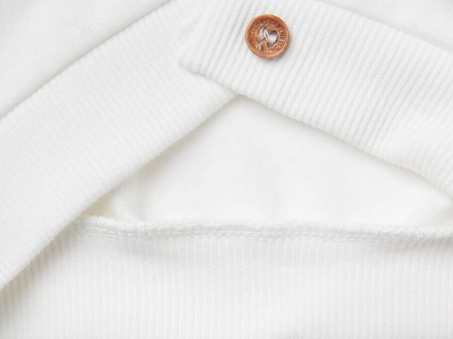 warm sweatshirt with logo print