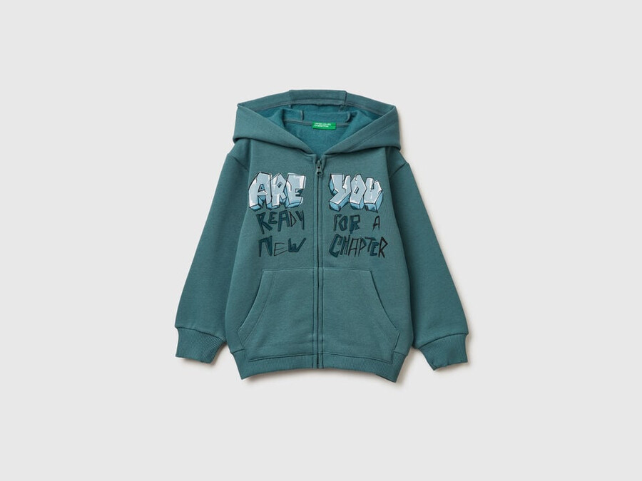 warm hoodie with print