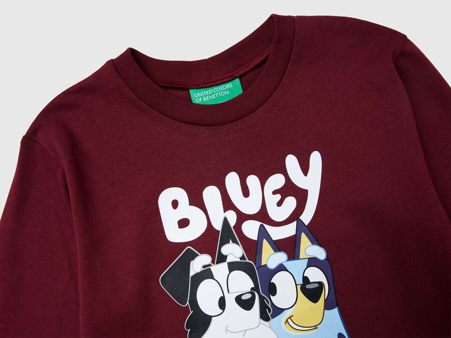 t-shirt with bluey ©ludo studio print