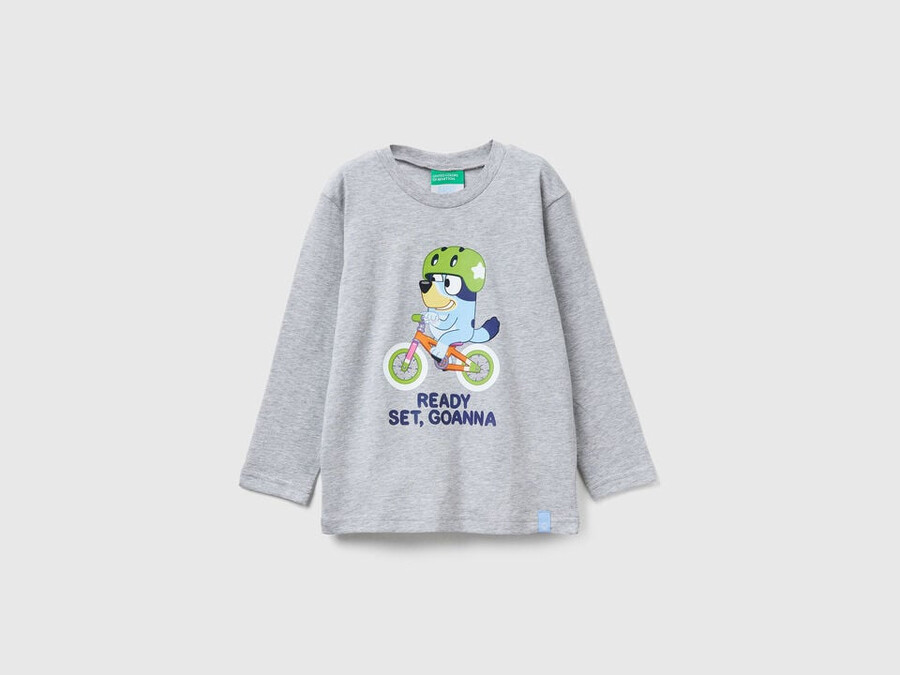 t-shirt with bluey ©ludo studio print