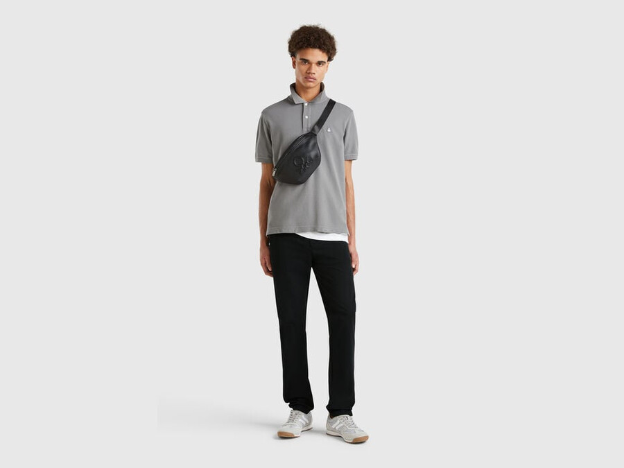 black slim fit chino