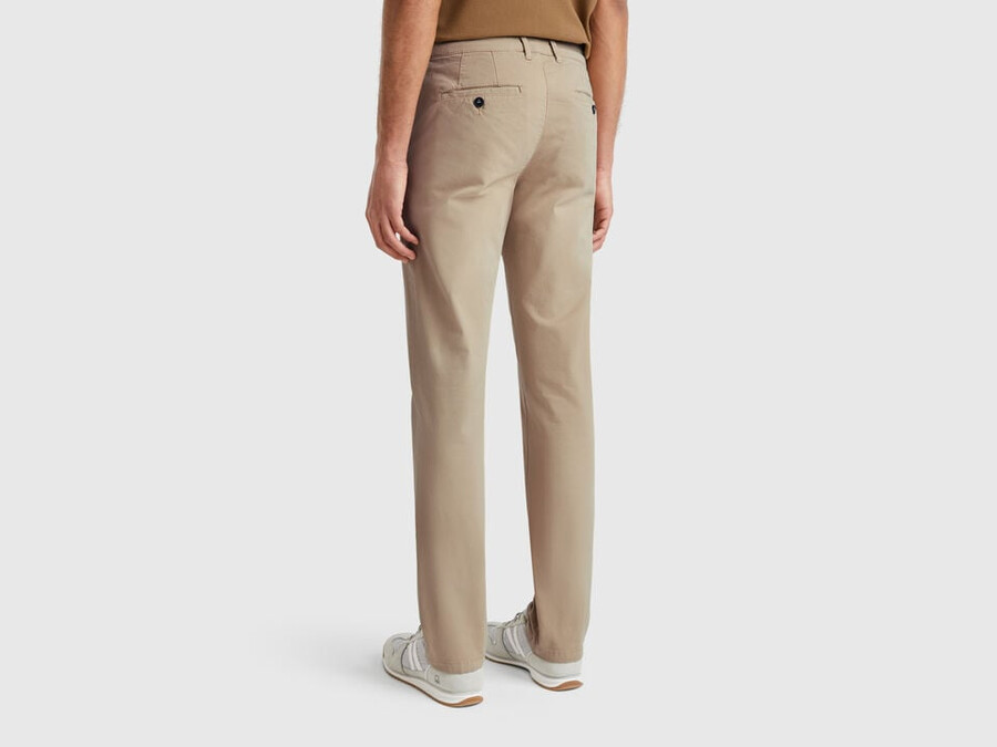 beige slim fit chinos