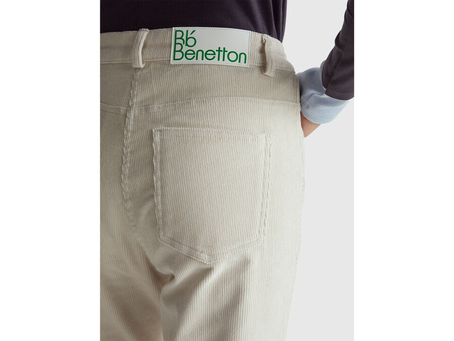 corduroy bootcut trousers