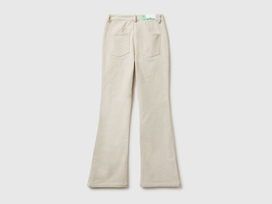 corduroy bootcut trousers
