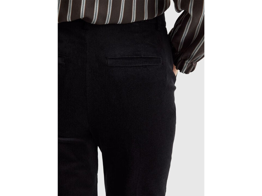 stretch velvet chinos