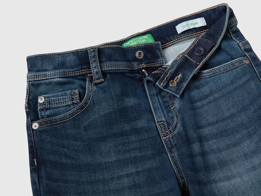 thermal slim fit jeans